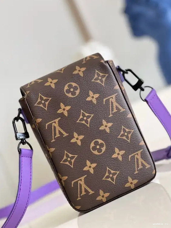 WIS WALLET LOUIS WEARABLE VERTICAL VUITTON S-LOCK 0514